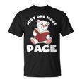 Polar Bear And Books Just One More Page T-Shirt