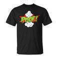 Poof Comic Cool Retro Comic Book Shirt Men Women T-Shirt T-Shirt