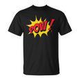 POW Comic Book Cartoon Pop Art T-Shirt