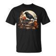 Raven Reading Book Occult Crow T-Shirt Raven Reading Book Occult Crow T-Shirt
