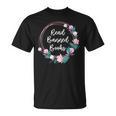 Read Banned Books Banned Books Week Books & Flowers T-Shirt Read Banned Books Banned Books Week Books & Flowers T-Shirt