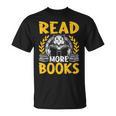 Read More Books Book Lovers Reading T-Shirt Read More Books Book Lovers Reading T-Shirt