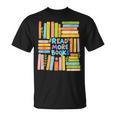 Read More Books Colorful Watercolor Reader T-Shirt Read More Books Colorful Watercolor Reader T-Shirt