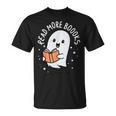 Read More Books Cute Ghost Halloween Teacher T-Shirt