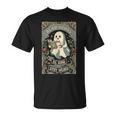 Read Books Be Kind Stay Weird Tarot Ghost Reading Coffee T-Shirt
