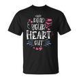 Read Your Heart Out Book Lover Reading Teacher T-Shirt