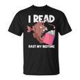 I Read Past My Bed Time Librarian Book Reading Anglerfish T-Shirt