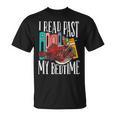 I Read Past My Bedtime Bookworm Book Lovers T-Shirt