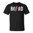 Read Rock N Roll Reading Rock Star Books Lover T-Shirt