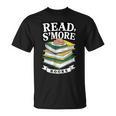 Read S'More Books Marshmallow Reading Smores T-Shirt Read S'More Books Marshmallow Reading Smores T-Shirt