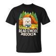 Read S'More Books Pun Camping Nature Lover T-Shirt