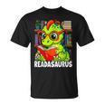Readasaurus Reading Dinosaur Book Reader Bookworm T-Shirt Readasaurus Reading Dinosaur Book Reader Bookworm T-Shirt