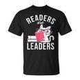 Readers Are Leaders Book Reading T-Shirt