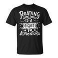 Reading Adventure Bookworm Book T-Shirt