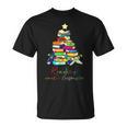 Reading Around The Christmas Tree Books Family Readers Xmas T-Shirt