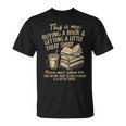 Reading Bookish Book Club Caffeinated Books & Coffee Lover T-Shirt Reading Bookish Book Club Caffeinated Books & Coffee Lover T-Shirt