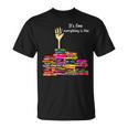 Reading Books Librarian Reader Nerd It's Fine Teacher School T-Shirt Reading Books Librarian Reader Nerd It's Fine Teacher School T-Shirt