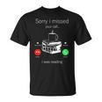 Reading Bookworm Book Lovers Literary Bibliophile Dad Mom T-Shirt