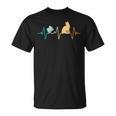 Reading Cat Heartbeat Book & Cat Lover T-Shirt Reading Cat Heartbeat Book & Cat Lover T-Shirt