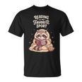 Reading Is My Favorite Sport Book Lover Men Women T-Shirt