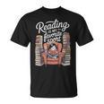 Reading Is My Favorite Sport Retro Book Lover Girl Library T-Shirt
