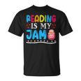 Reading Is My Jam I Love To Read Books Boy Girl T-Shirt