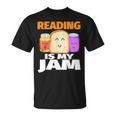READING IS MY JAM Shirt I Love To Read Books T-Shirt