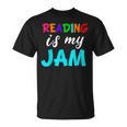 Reading Is My Jame Bookworm Books Teacher Bibliophile For Men Women Kids T-Shirt