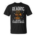 Reading Makes Me Feel Less Murdery Book Dragon T-Shirt Reading Makes Me Feel Less Murdery Book Dragon T-Shirt