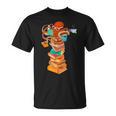 Reading Octopus Tea Coffee Book Lover Bookworm Reader T-Shirt