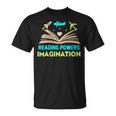 Reading Powers Imagination Book Nerd Reading T-Shirt