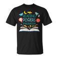 Reading Powers Imagination Books Bibliophile Teacher Men Women Kids T-Shirt Reading Powers Imagination Books Bibliophile Teacher Men Women Kids T-Shirt