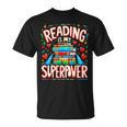 Reading Is My Superpower Bookworm Book Lover T-Shirt