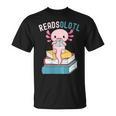 Reads Alotl Shirt Kids Readsolotl Read Axolotl Shirt Books T-Shirt Reads Alotl Shirt Kids Readsolotl Read Axolotl Shirt Books T-Shirt