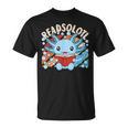Readsolotl Axolotl Axolotl Lover Kawaii Reading Book T-Shirt