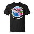 Readsolotl Axolotl Reading Book T-Shirt