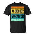 Retro AP Biology Shirt AP Biology Survivor Prep Book Study T-Shirt