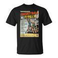 Retro Basketball Player Comic Book Style Dunker Graphic T-Shirt