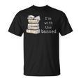 Retro I'm With The Banned Books T-Shirt