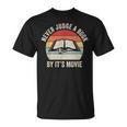 Retro Never Judge A Book By Its Movie Shirt Book Reader T-Shirt Retro Never Judge A Book By Its Movie Shirt Book Reader T-Shirt