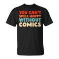 Retro Graphic Novels Superheroes Art Vintage Comic Books T-Shirt Retro Graphic Novels Superheroes Art Vintage Comic Books T-Shirt