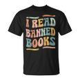 Retro I Read Banned Books Shirt T-Shirt