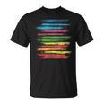 RtY Book Colorful Art Painting Graphic Motif Book Small T-Shirt