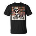 Shih Tzu Dog Shihtzu Dog Books Nerds Reader Shitzhu Shih Tzu T-Shirt Shih Tzu Dog Shihtzu Dog Books Nerds Reader Shitzhu Shih Tzu T-Shirt