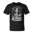 Skeleton Reading Book Club Just One More Chapter Crew T-Shirt
