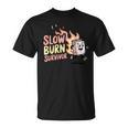 Slow Burns Survivor Book Lover T-Shirt Slow Burns Survivor Book Lover T-Shirt