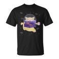 Space Cat Reading Book And Tea Space Cat T-Shirt Space Cat Reading Book And Tea Space Cat T-Shirt