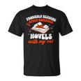Spicy Books Reading Spicy Romance Novels & Cat Smut Reader T-Shirt Spicy Books Reading Spicy Romance Novels & Cat Smut Reader T-Shirt