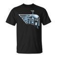 Star Wars The Book Of Boba Fett Chrome Helmet Logo T-Shirt