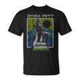 Star Wars The Book Of Boba Fett Galaxy Gradient Portrait T-Shirt Star Wars The Book Of Boba Fett Galaxy Gradient Portrait T-Shirt